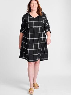 Flax Dolman Linen Dress